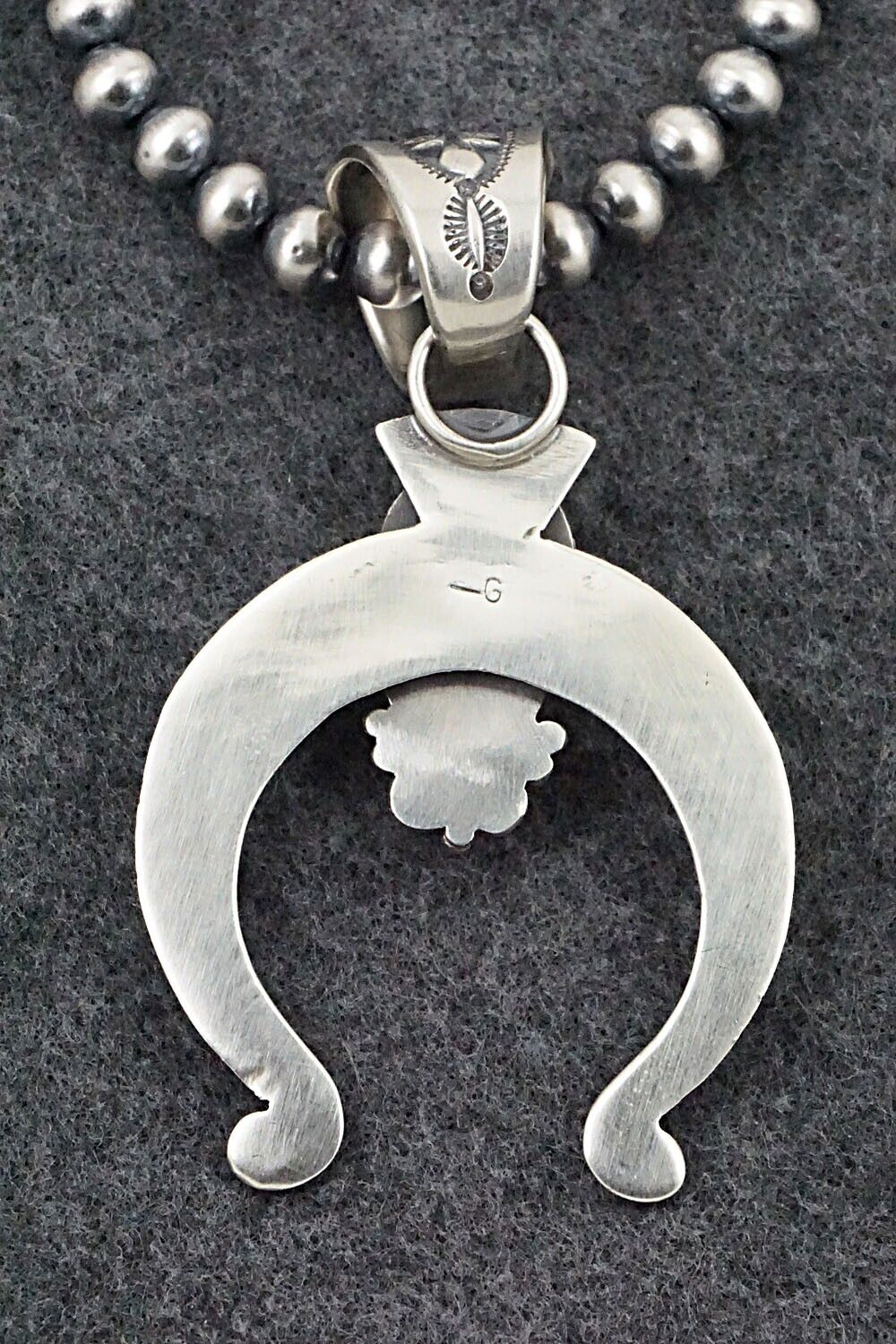 Variscite & Sterling Silver Necklace - Paige Gordon