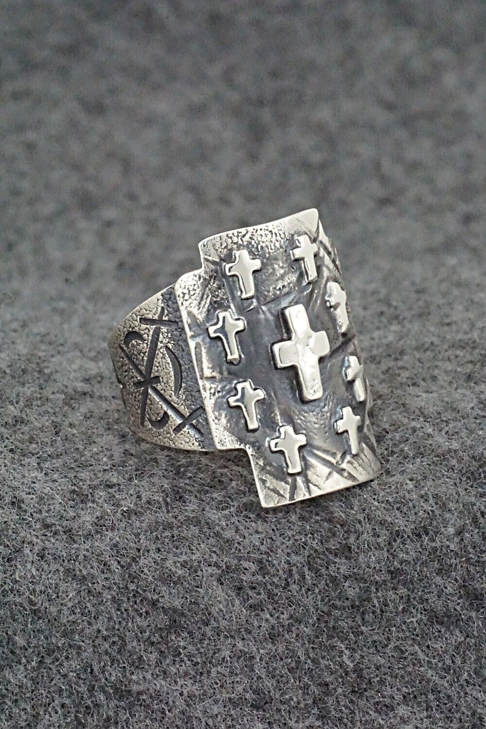 Sterling Silver Ring - Raymond Coriz - Size 8.5