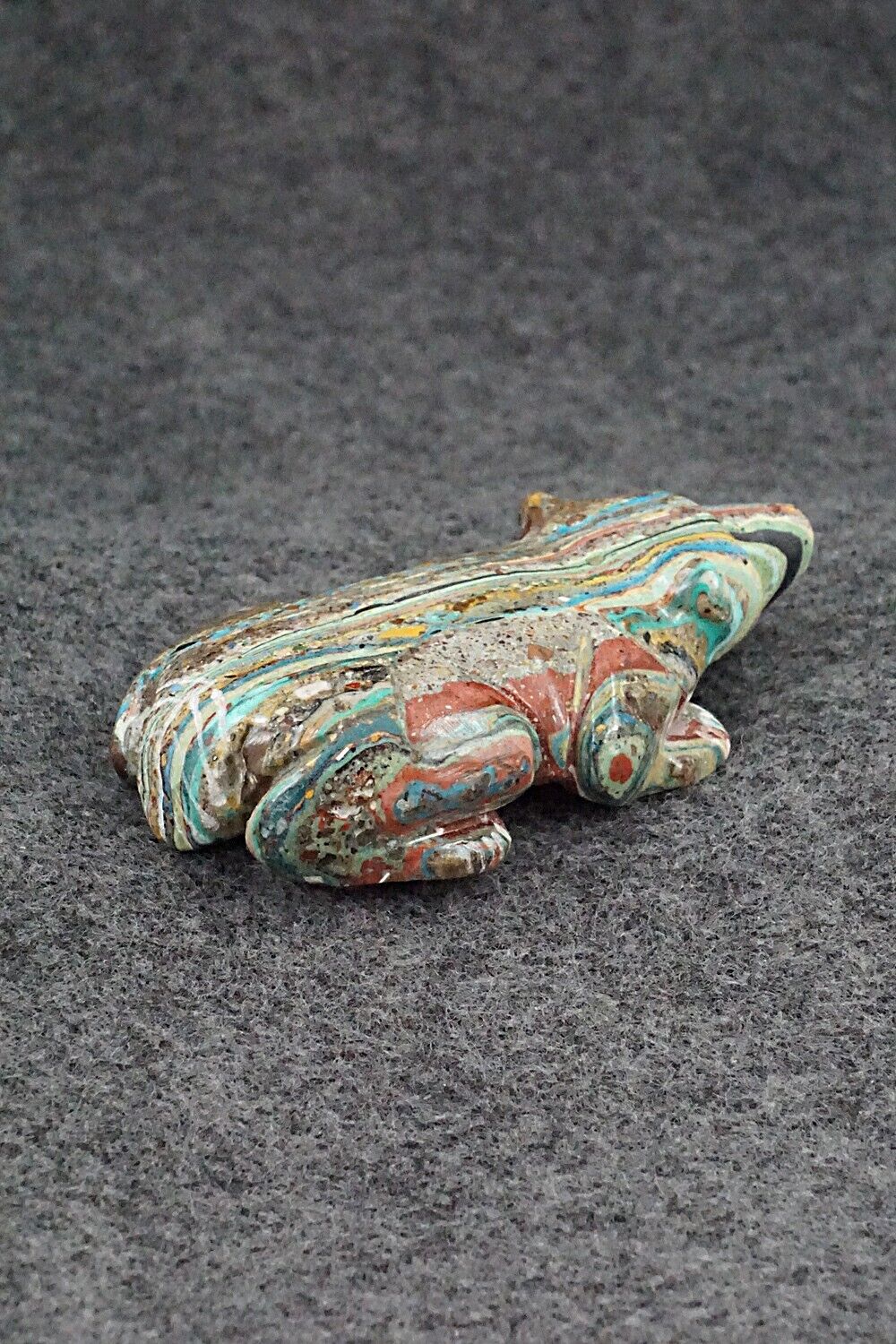 Badger Zuni Fetish Carving - Nelson Yatsatte