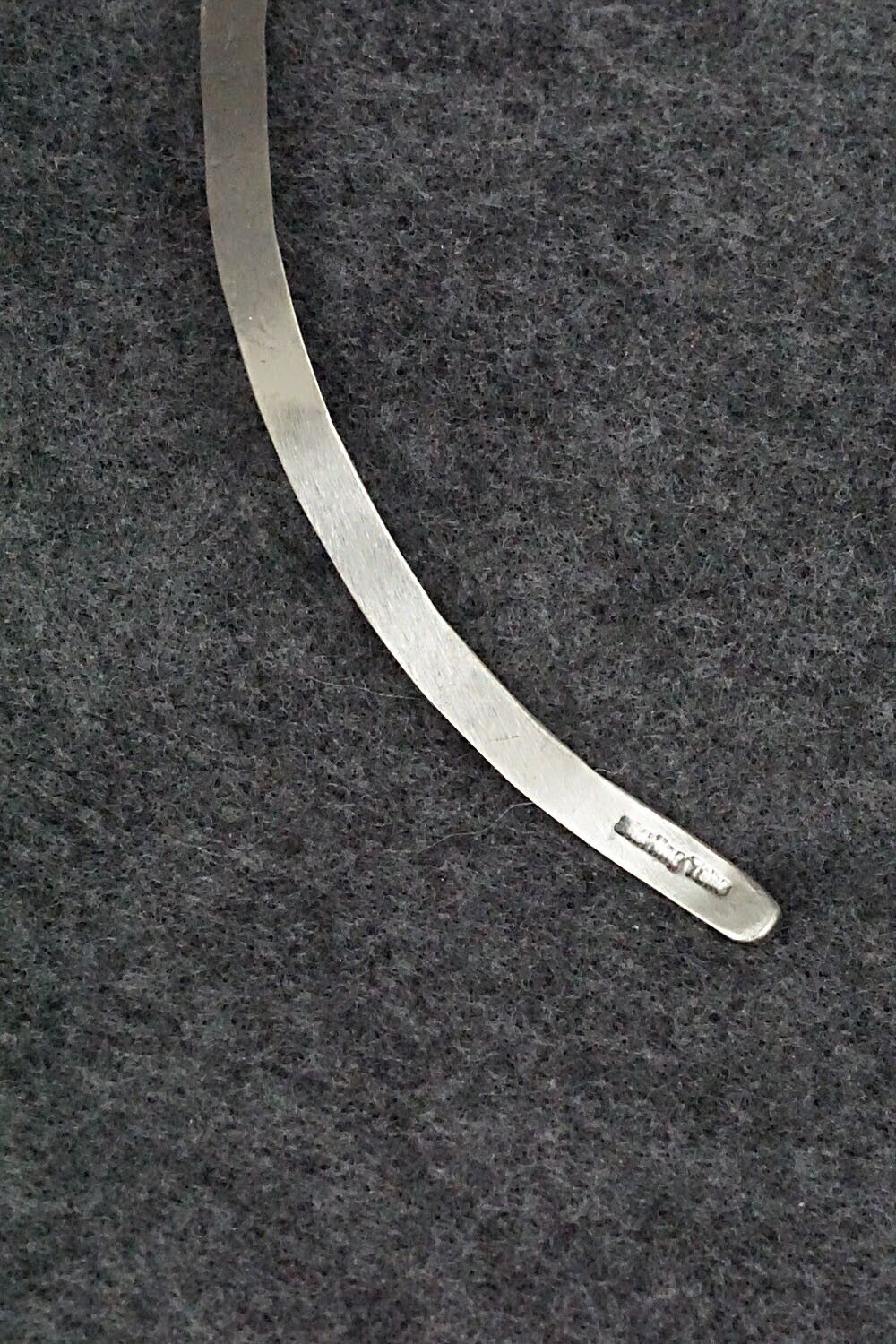 Sterling Silver Choker Necklace - Elaine Tahe