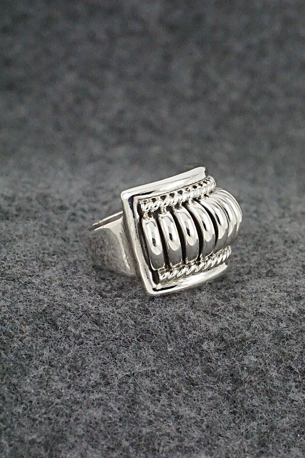 Sterling Silver Ring - Thomas Charley - Size 8