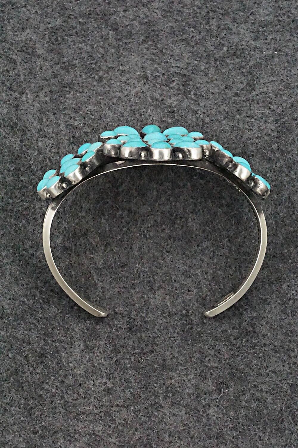 Turquoise & Sterling Silver Bracelet - Devin Brown