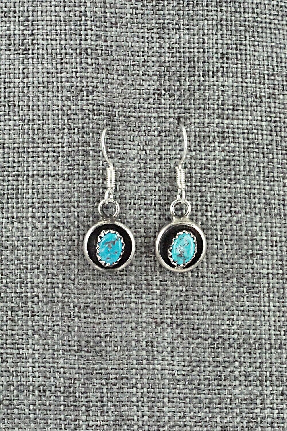 Turquoise & Sterling Silver Squash Blossom Set - Phil Garcia