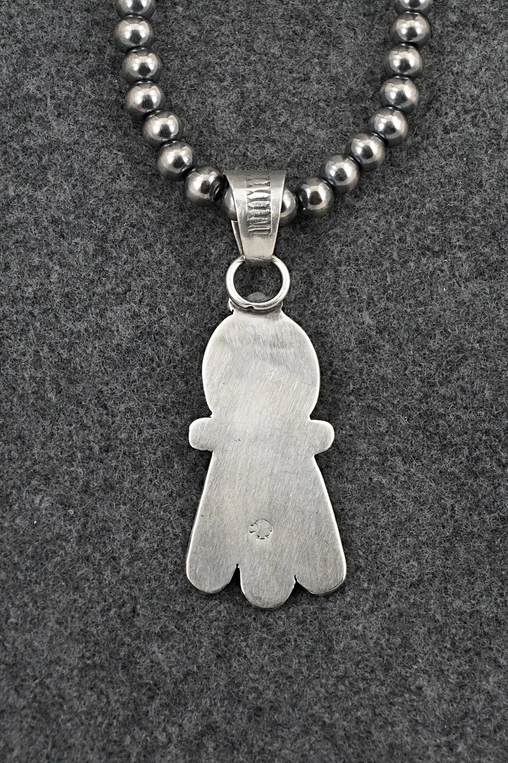 Turquoise & Sterling Silver Necklace - Verley Betone