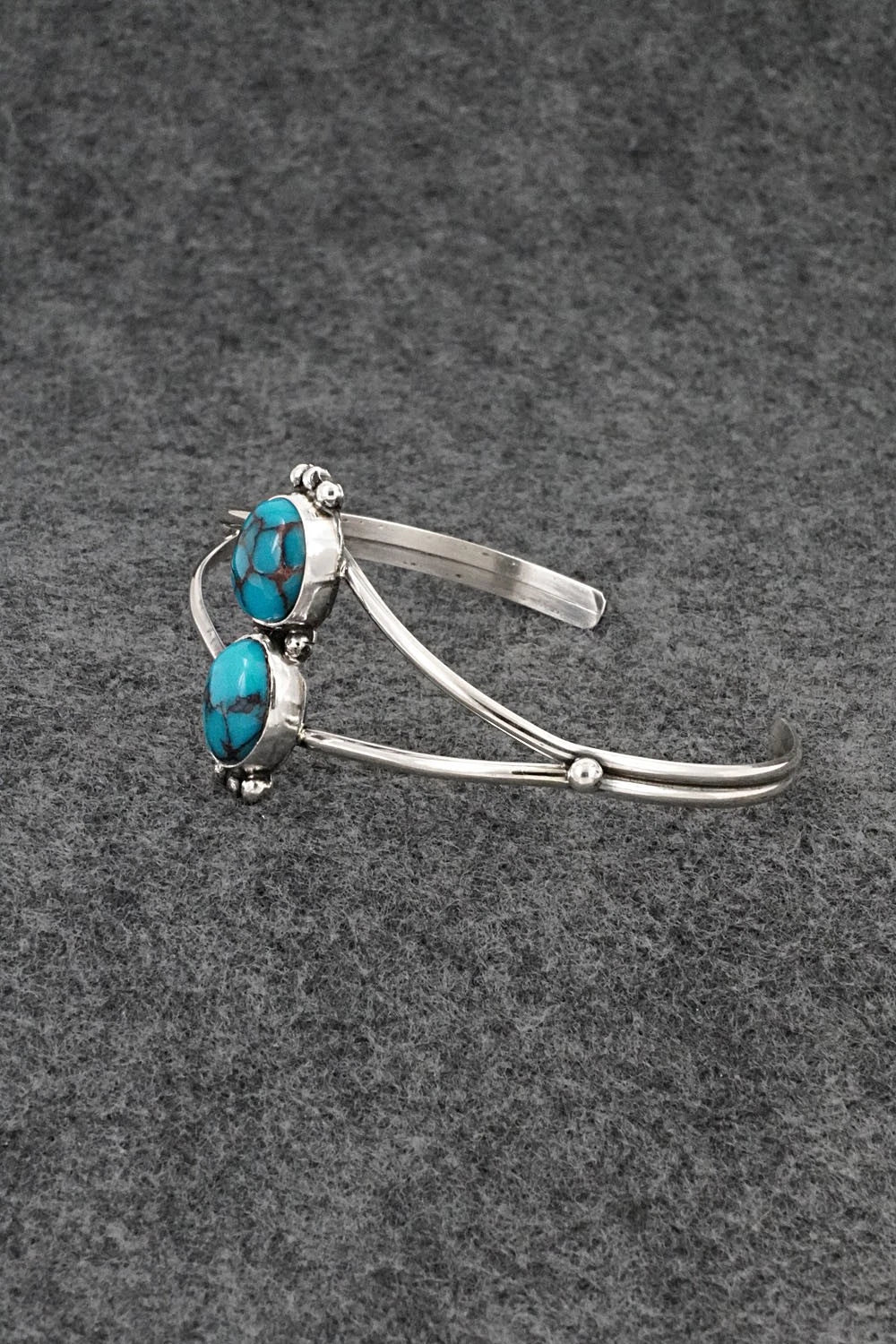 Turquoise & Sterling Silver Bracelet - Rena Begay
