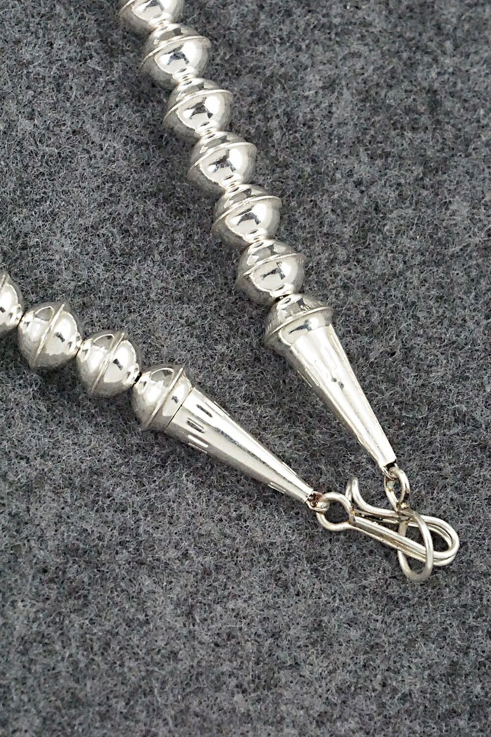 Turquoise & Sterling Silver Mini Squash Blossom Set - Phil Garcia