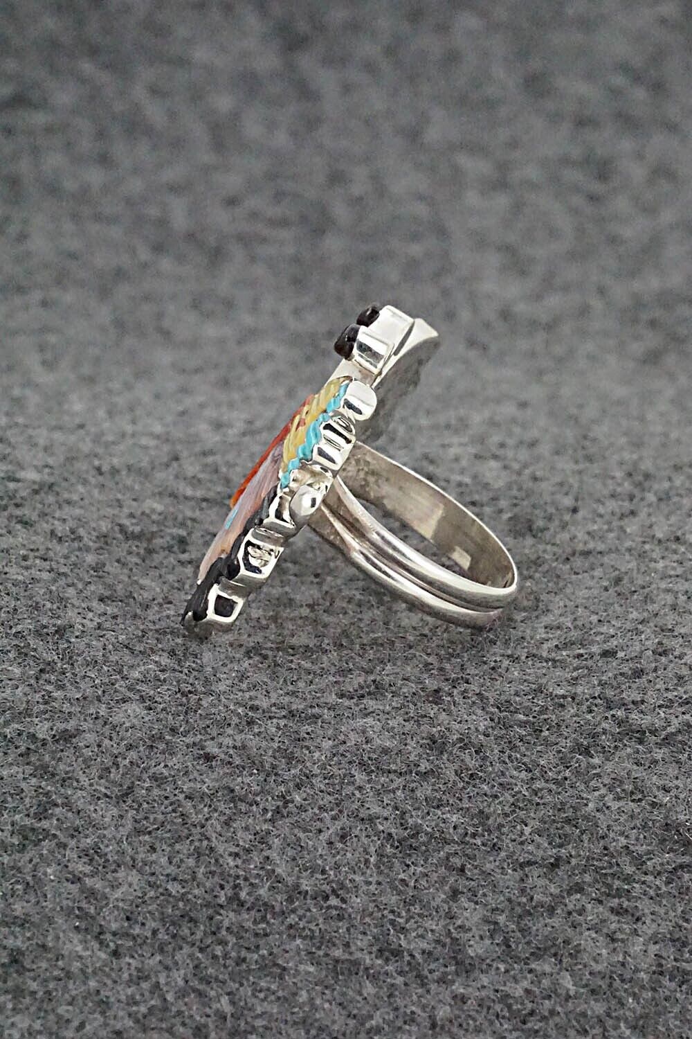Multi-Stone & Sterling Silver Ring - Tamara Pinto - Size 8