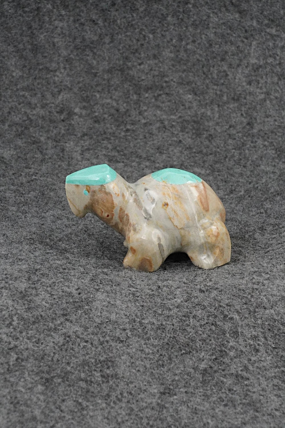 Turtle Zuni Fetish Carving - Enrike Leekya