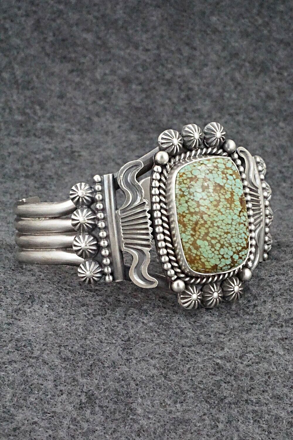 Turquoise & Sterling Silver Bracelet - Michael Calladitto