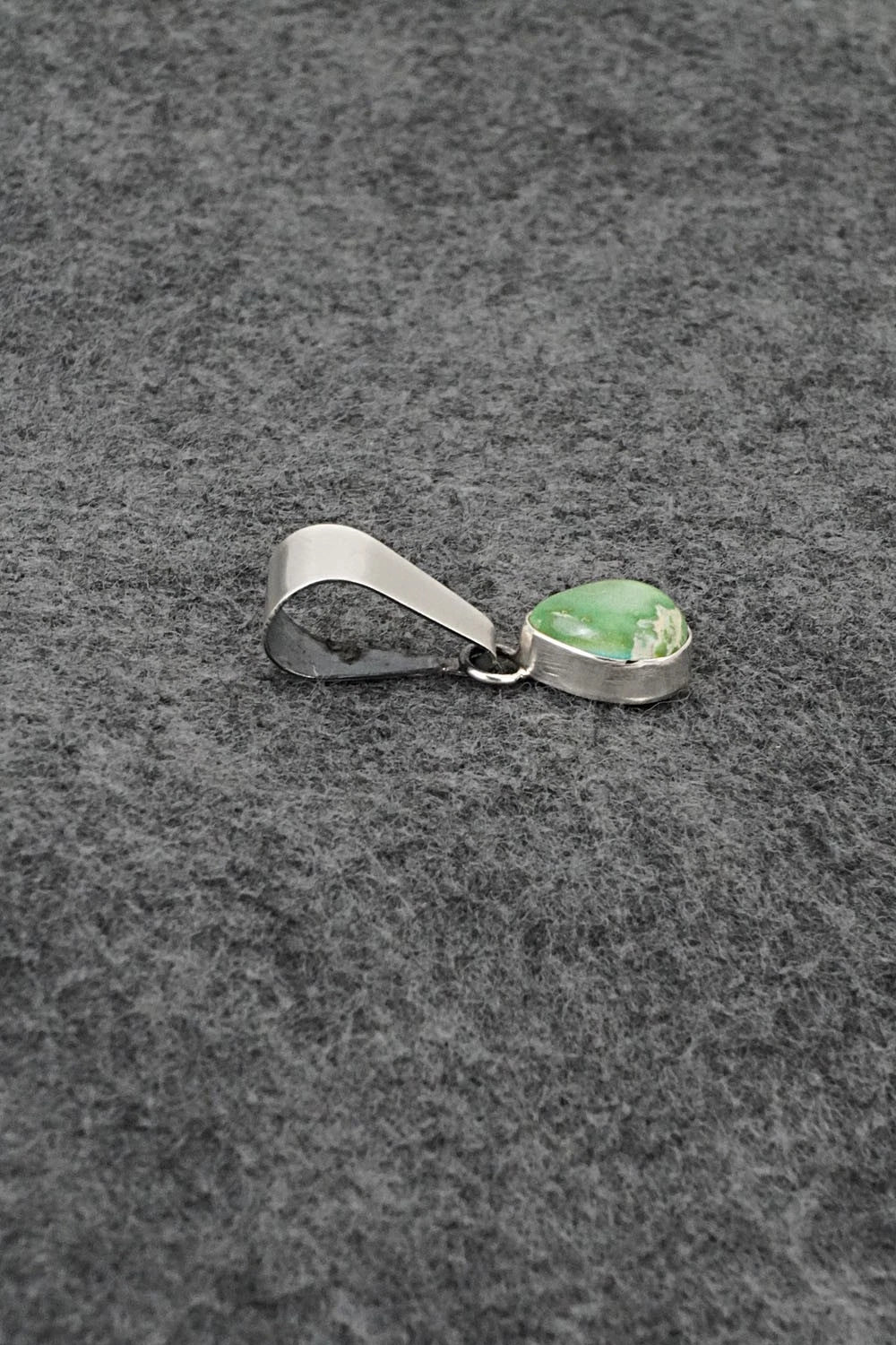 Turquoise & Sterling Silver Pendant - Rosemary Saunders