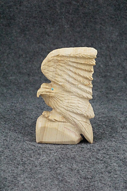 Eagle Zuni Fetish Carving - Tony Mackel