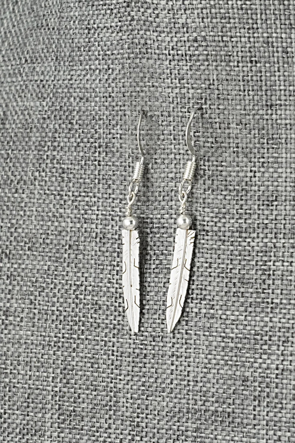 Sterling Silver Earrings - Marvin Arviso