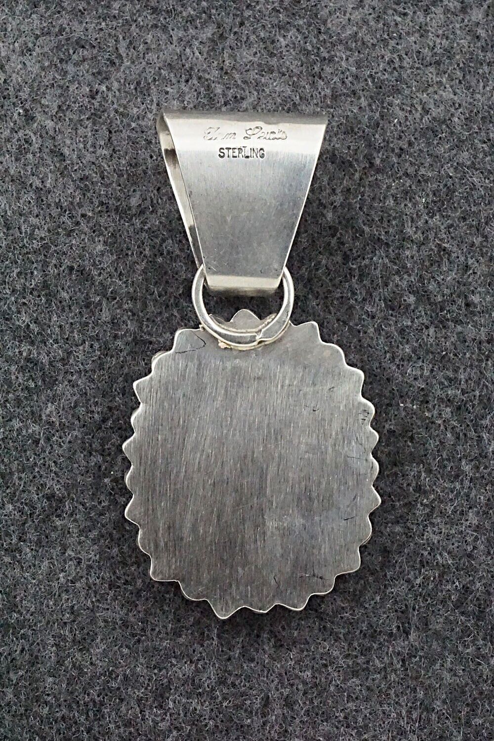 Coral & Sterling Silver Pendant - Tom Lewis