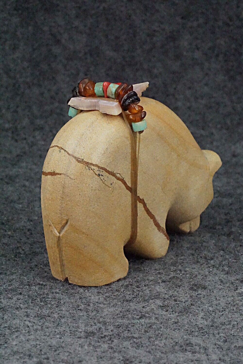 Bear Zuni Fetish Carving - Douglas Martza