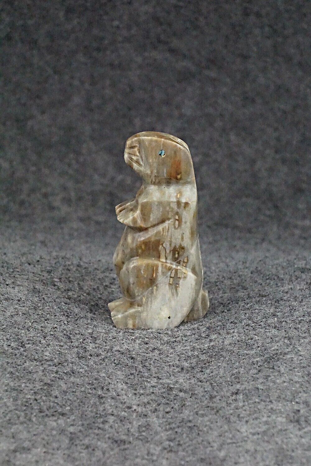 Prairie Dog Zuni Fetish Carving - Tony Mackel