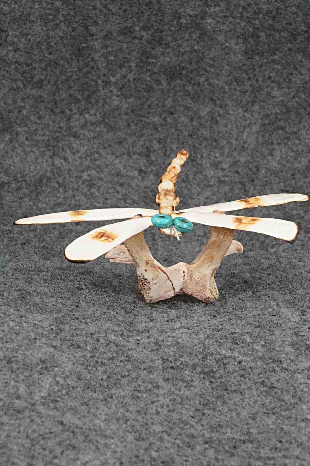 Dragonfly Zuni Fetish Carving - Ruben Najera