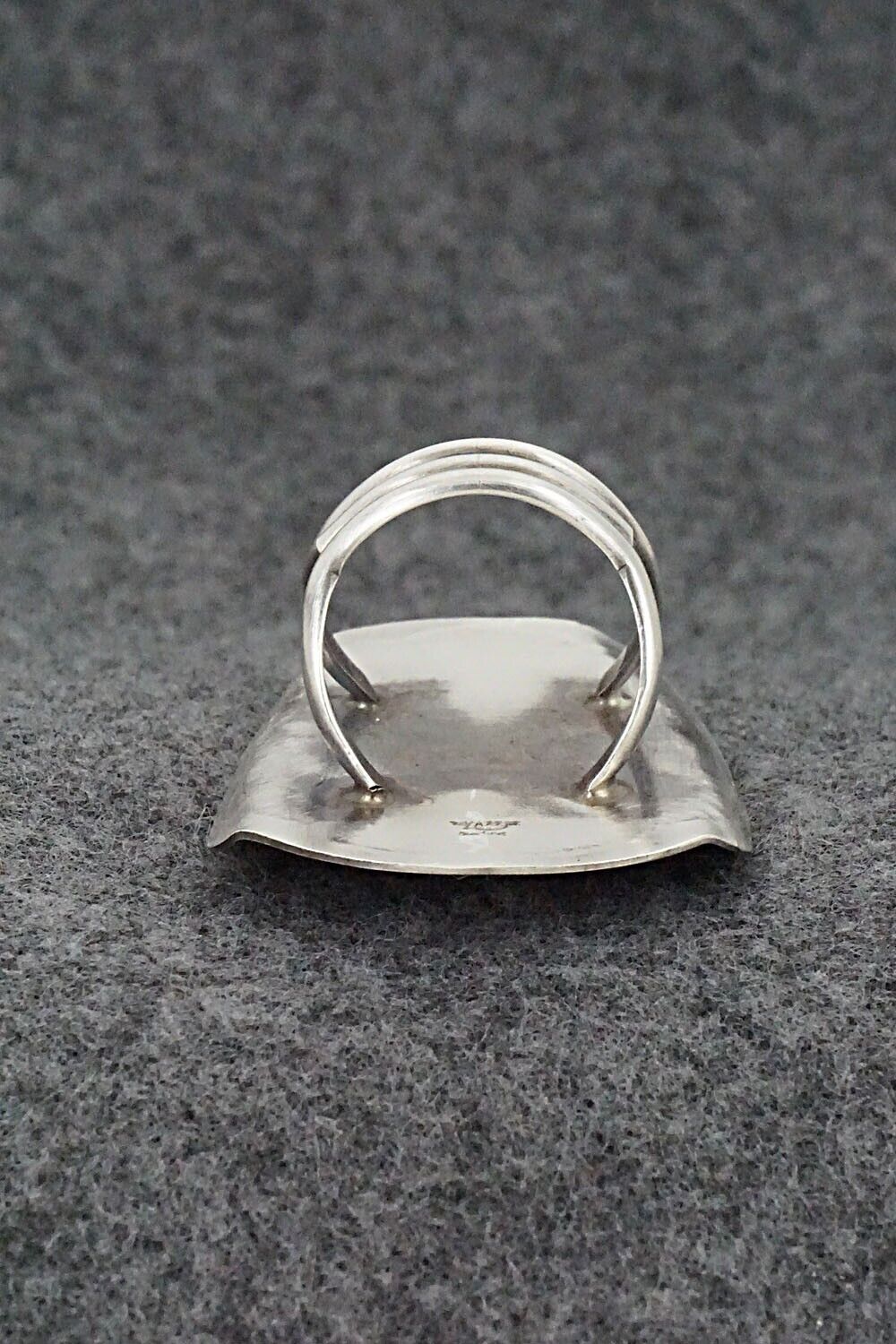 Turquoise & Sterling Silver Ring - Tim Yazzie - Size 7.5