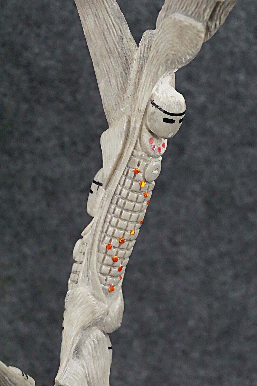Corn Maidens Zuni Fetish Carving - Destry Siutza