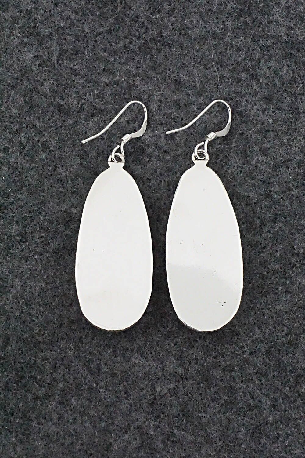 Turquoise & Sterling Silver Earrings - Sharon McCarthy