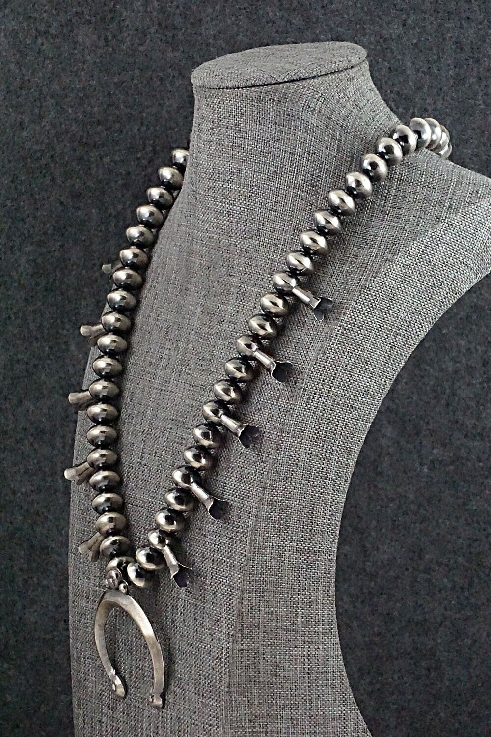 Sterling Silver Squash Blossom Necklace - Presley Haley
