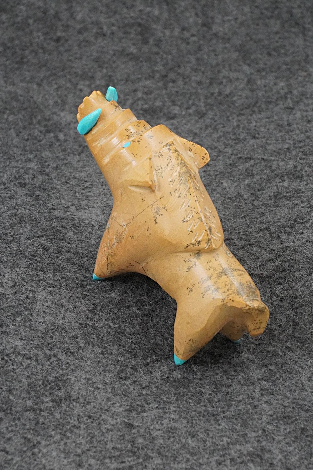 Warthog Zuni Fetish Carving - Enrike Leekya