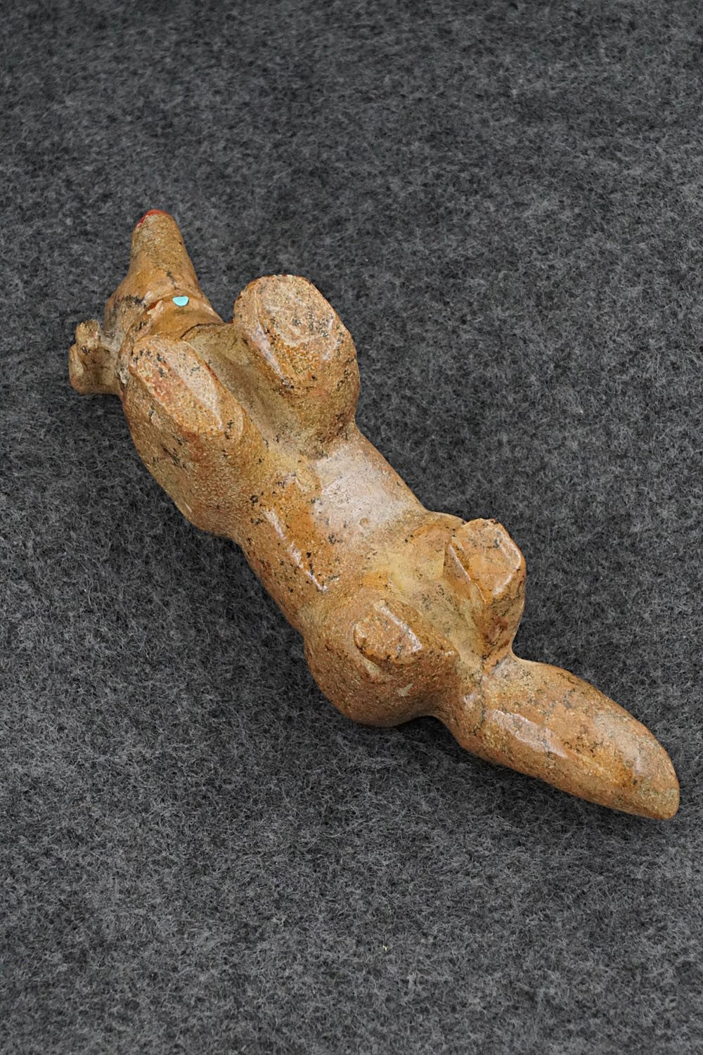 Dog Zuni Fetish Carving - Freddie Leekya