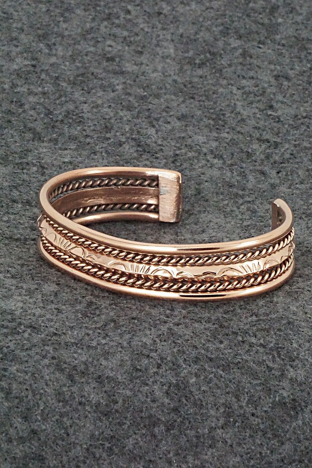 Copper Bracelet - Elaine Tahe