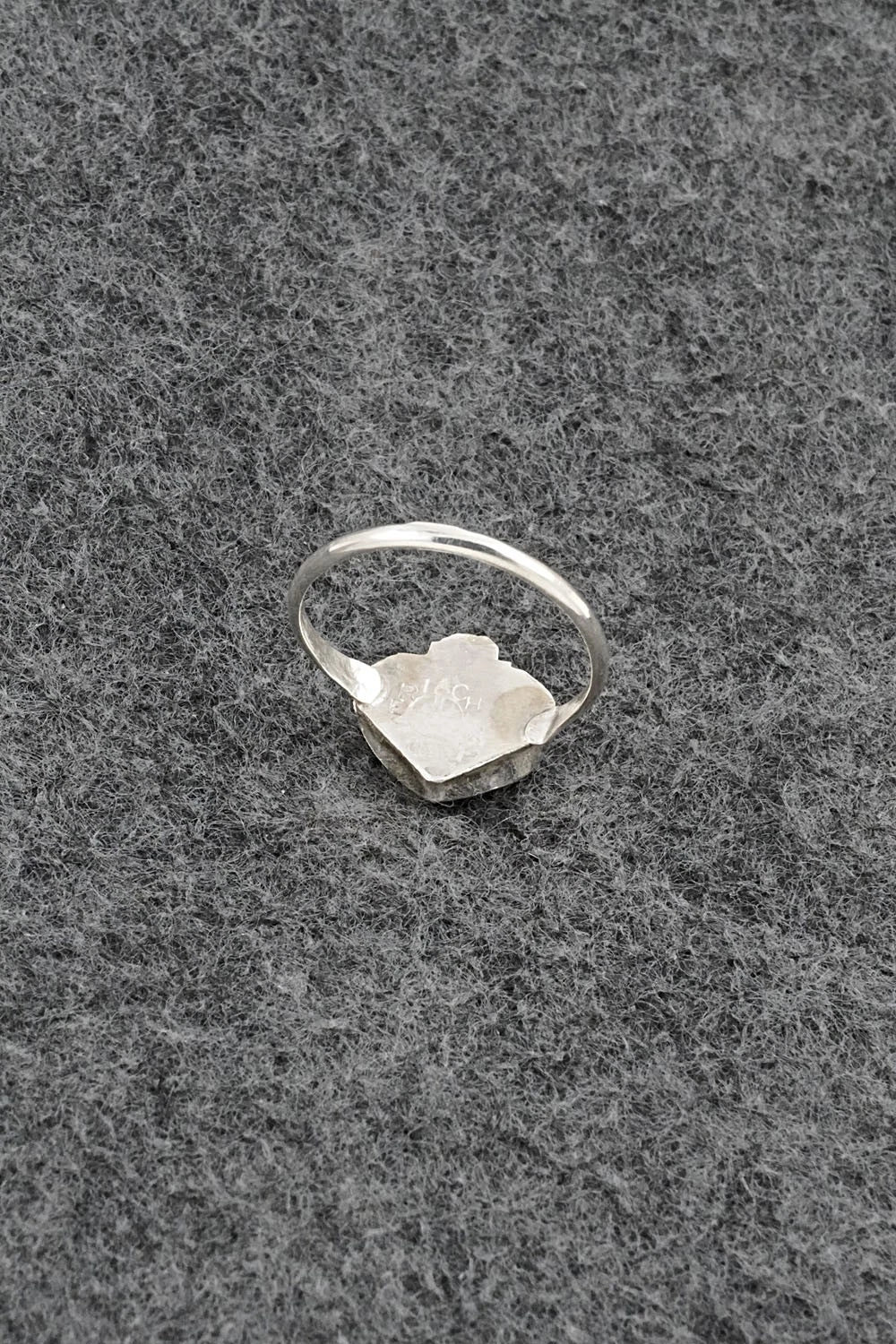 Opalite & Sterling Silver Ring - Ola Eriacho - Size 6