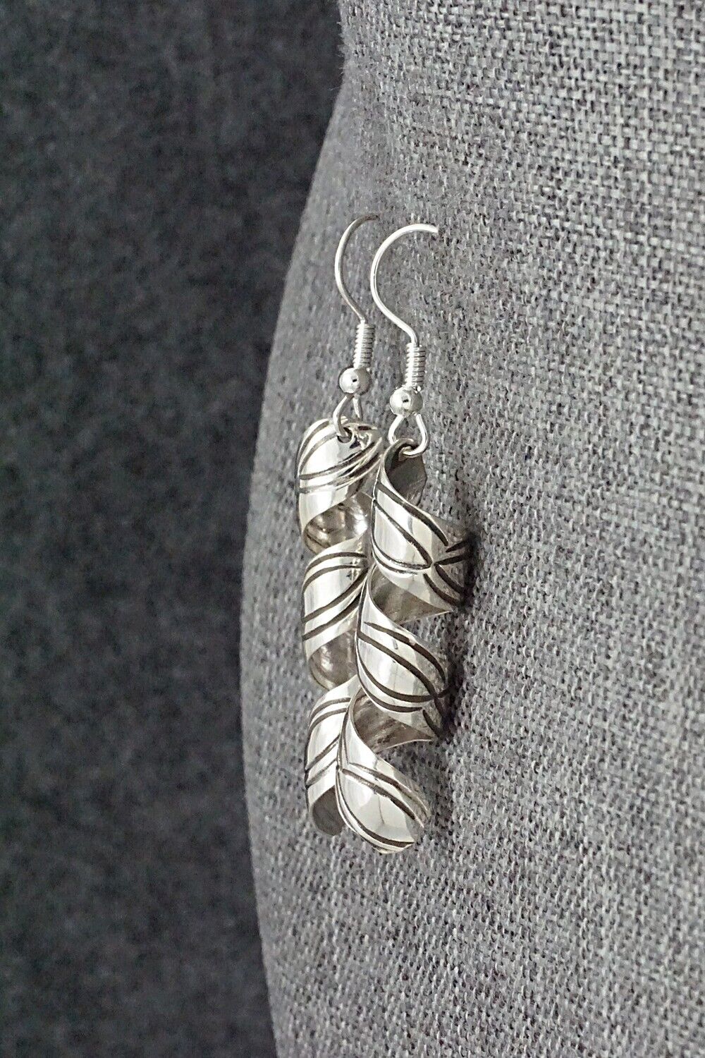 Sterling Silver Earrings - Irene Tahe