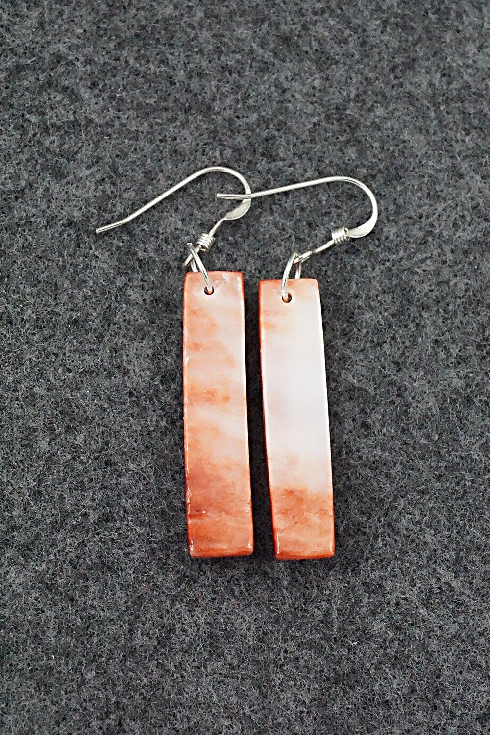Spiny Oyster & Sterling Silver Earrings - Jesus Espino