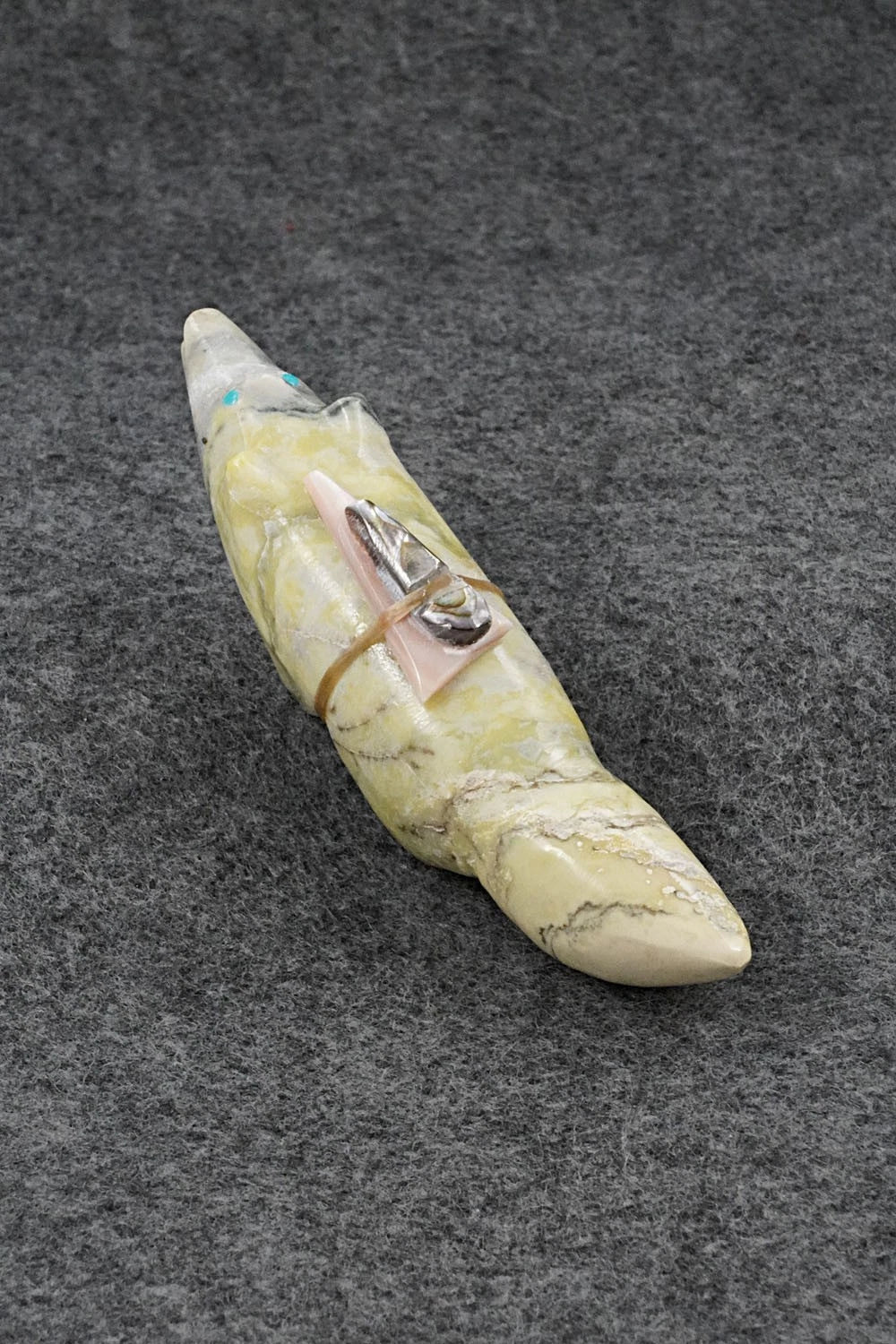 Fox Zuni Fetish Carving - Delvin Leekya
