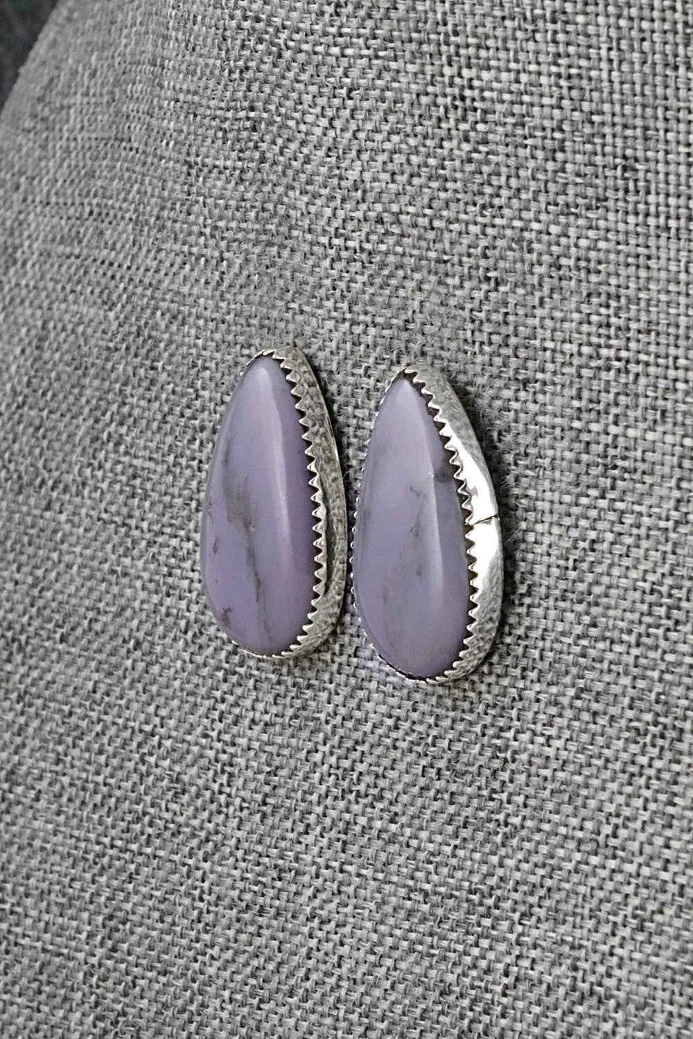 Morado & Sterling Silver Earrings - Murray Hannaweeka