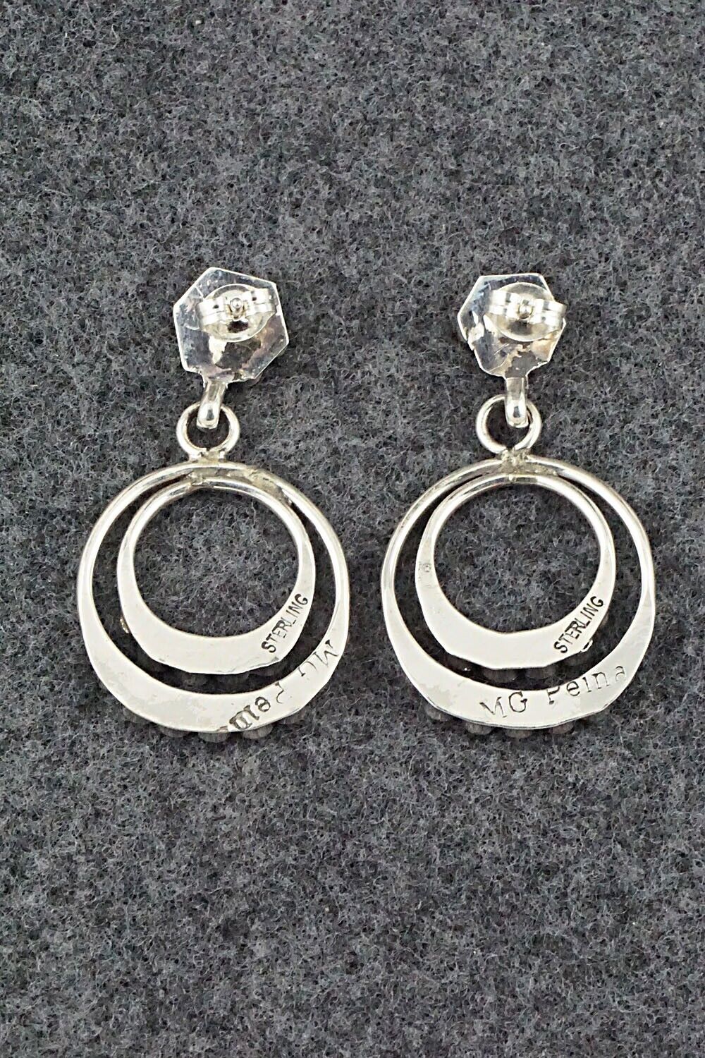 Turquoise & Sterling Silver Earrings - Michelle Peina