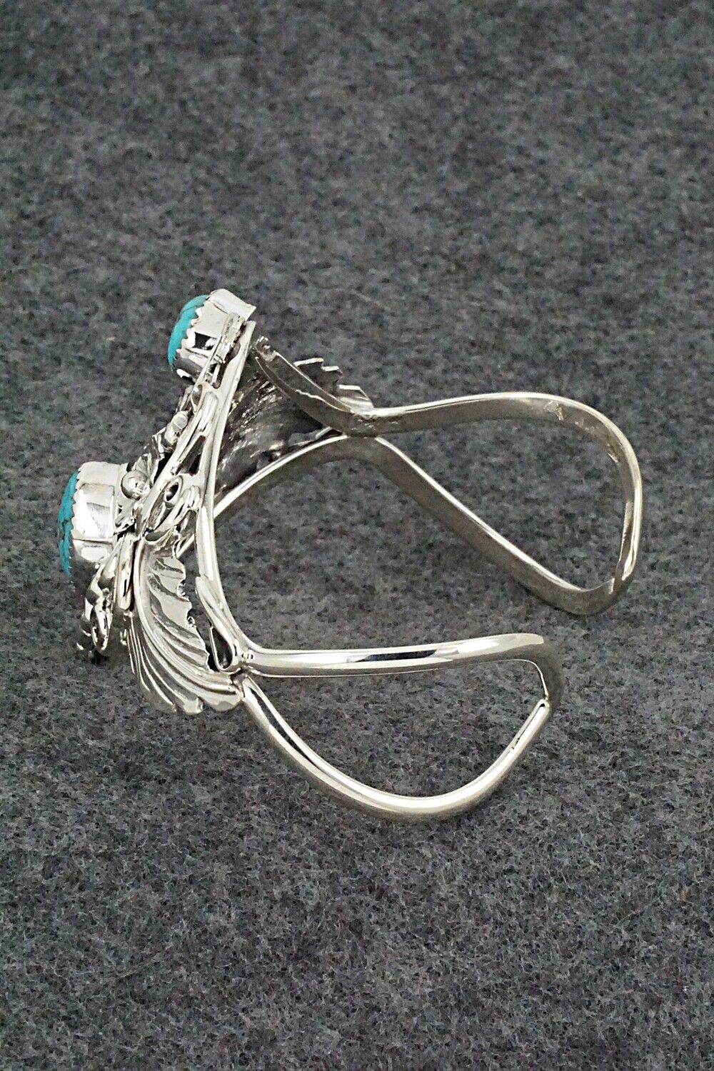 Turquoise & Sterling Silver Bracelet - Harry Yazzie