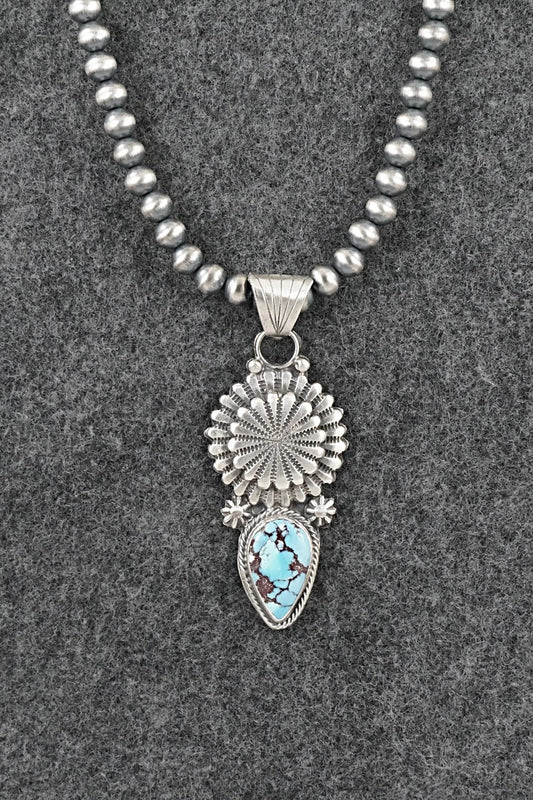 Turquoise & Sterling Silver Necklace - Sharon McCarthy