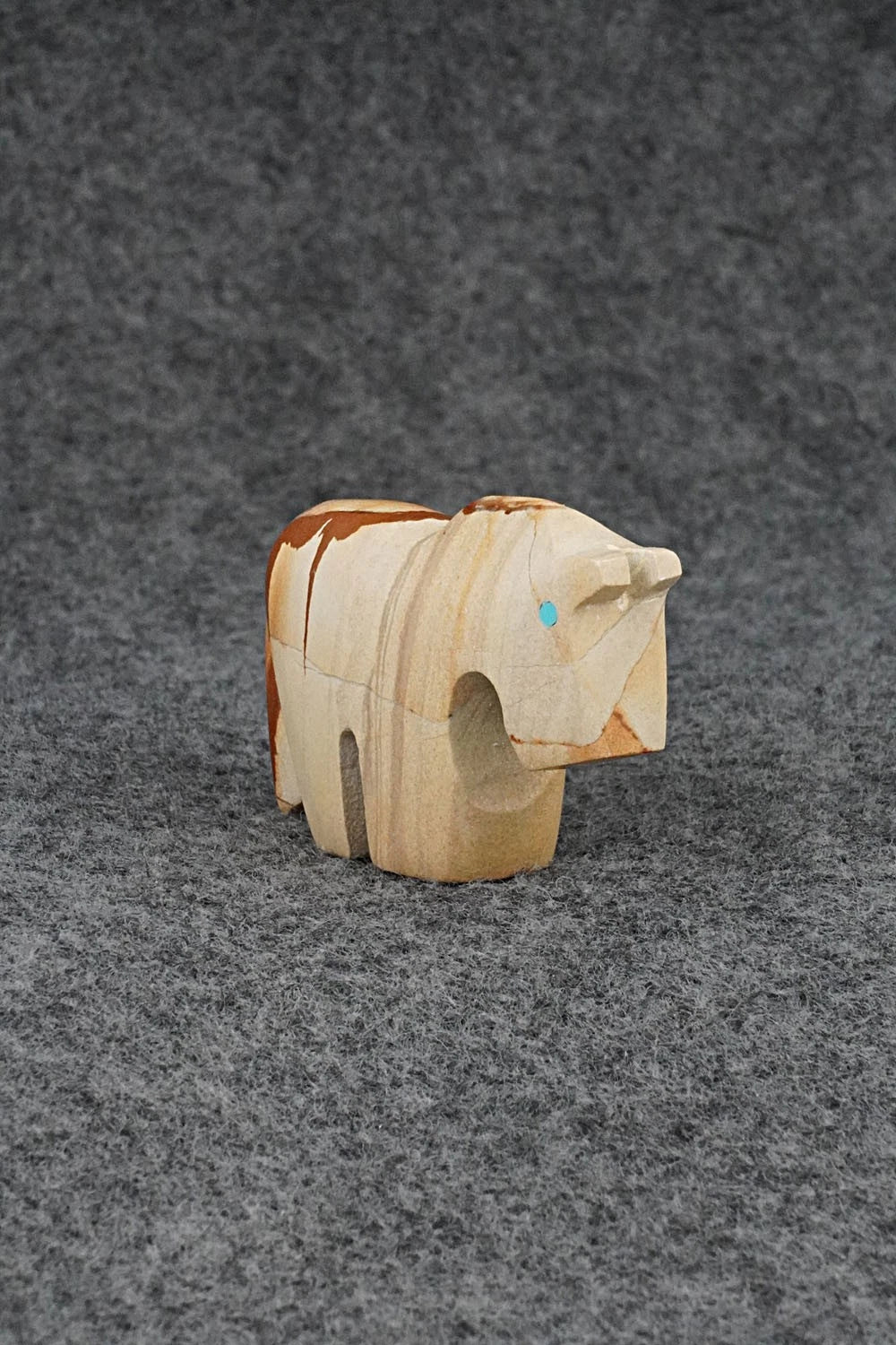 Horse Zuni Fetish Carving - Bernard Laiwakete
