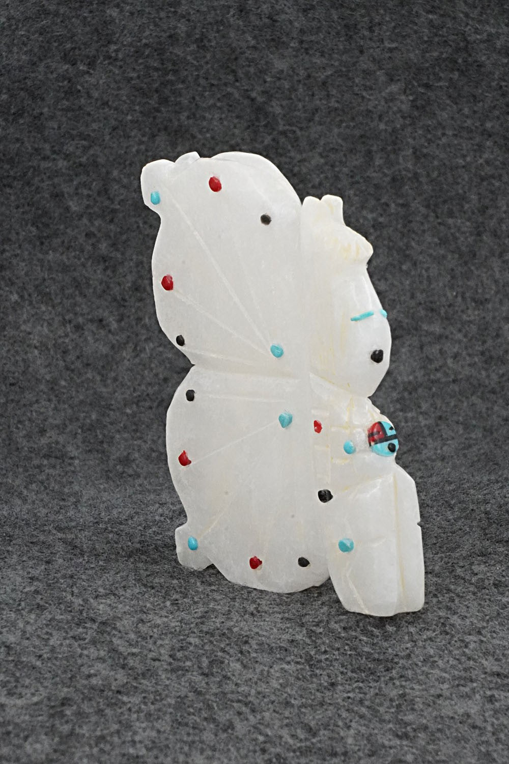 Butterfly Maiden Zuni Fetish Carving - Danette Laate