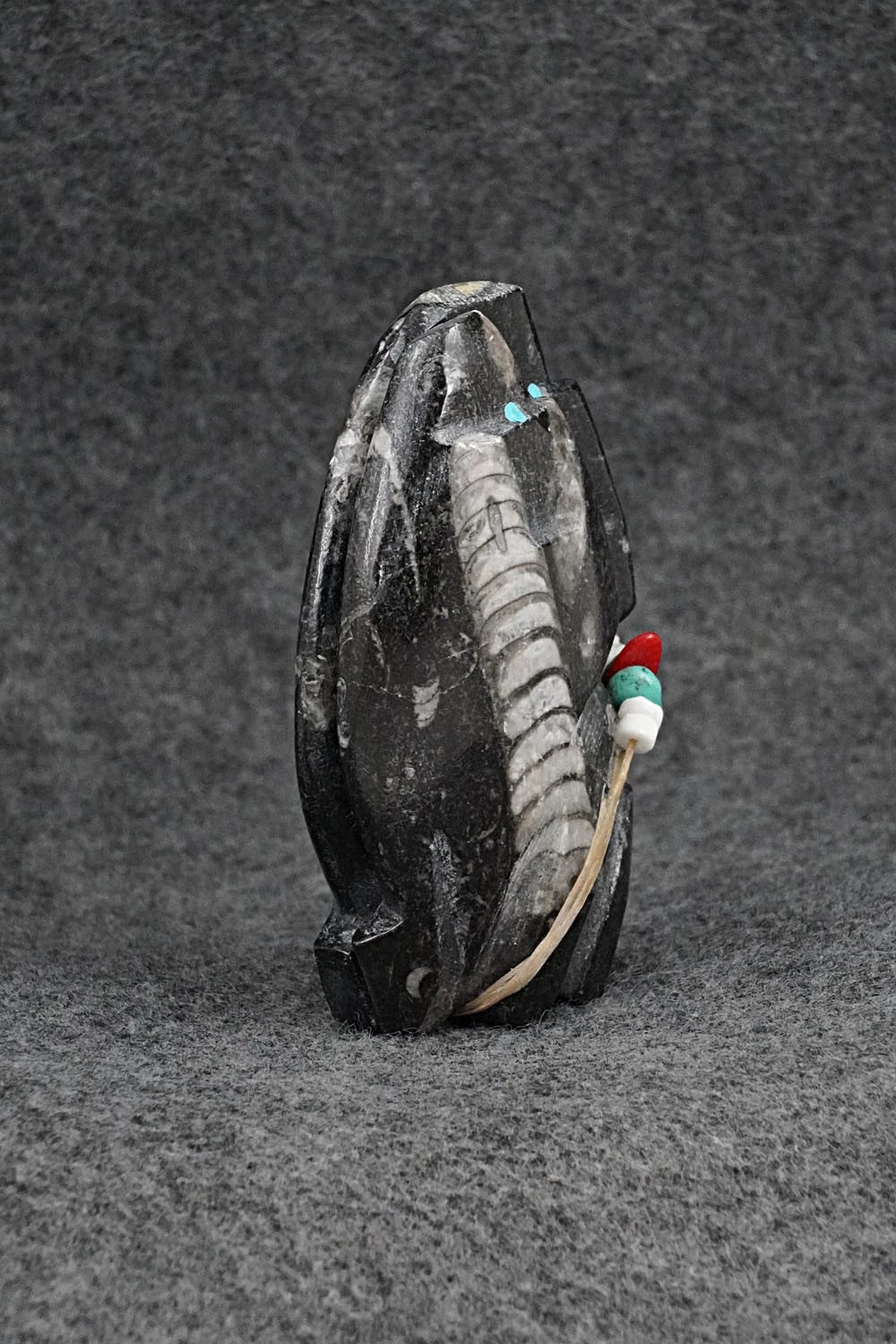Wolf Zuni Fetish Carving - Todd Etsate