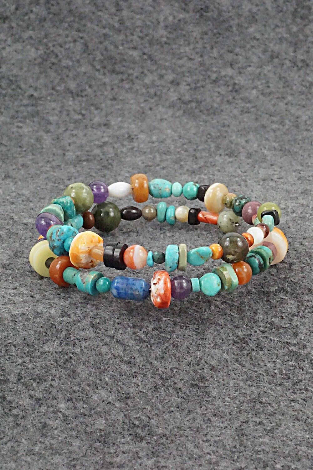 Multi-Stone Beaded Bracelet - Helen Tsosie