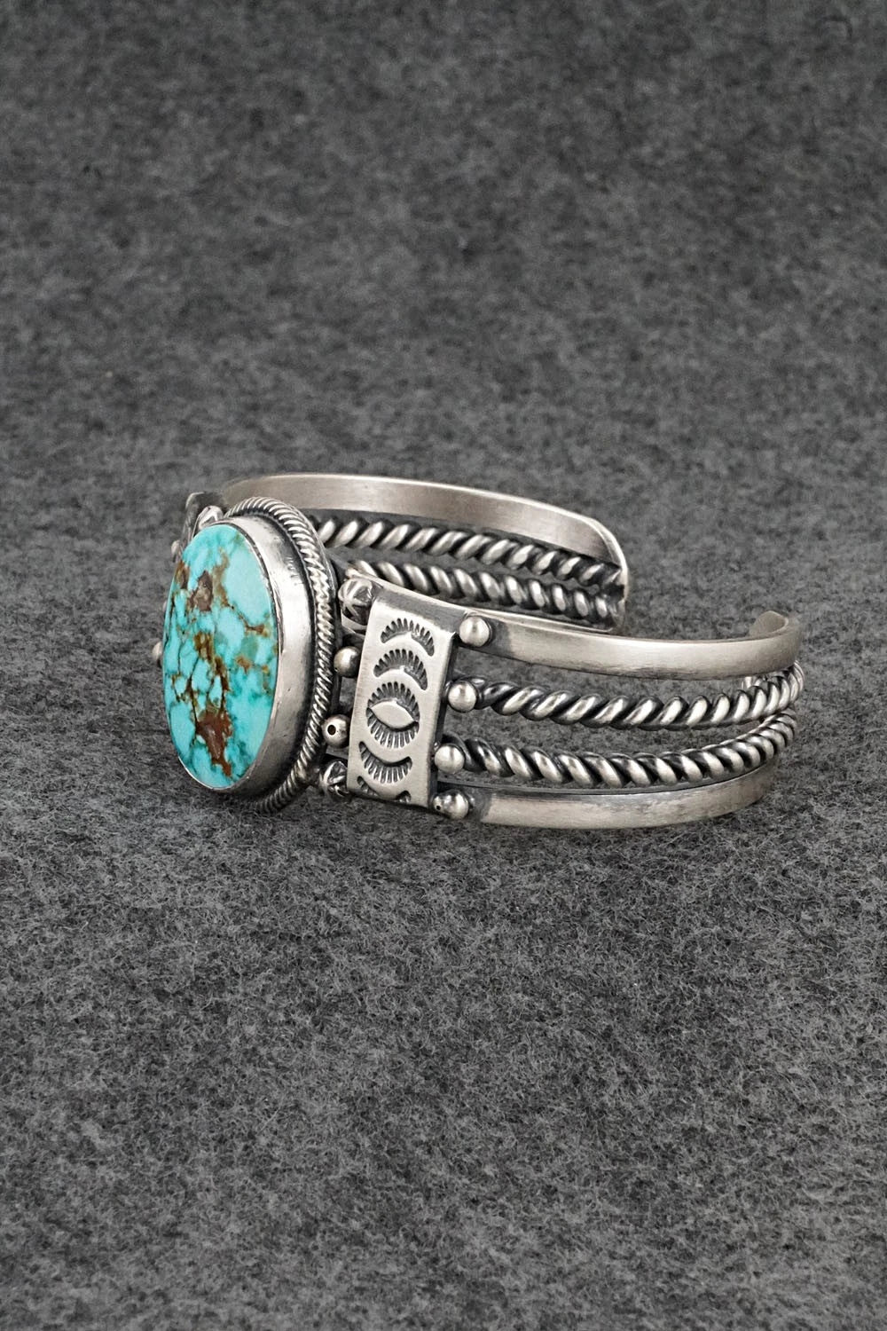 Turquoise & Sterling Silver Bracelet - Daniel Benally