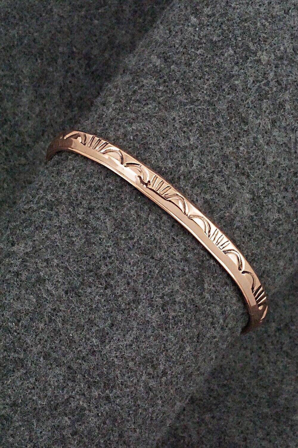 Copper Bracelet - Elaine Tahe