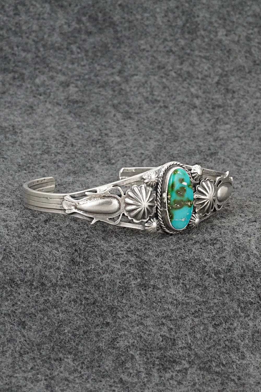 Turquoise & Sterling Silver Bracelet - Sharon McCarthy