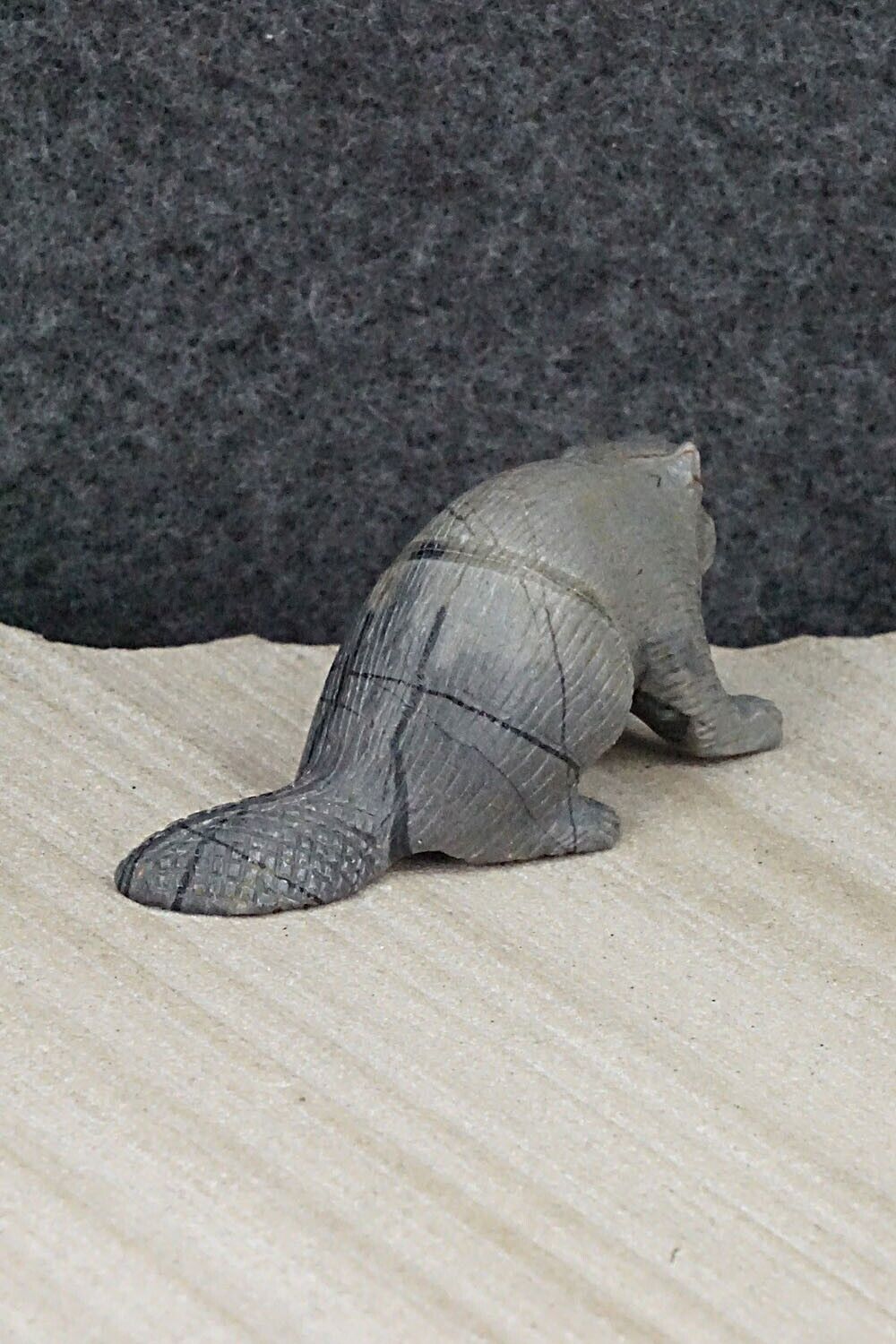 Beaver Zuni Fetish Carving - Lance Cheama