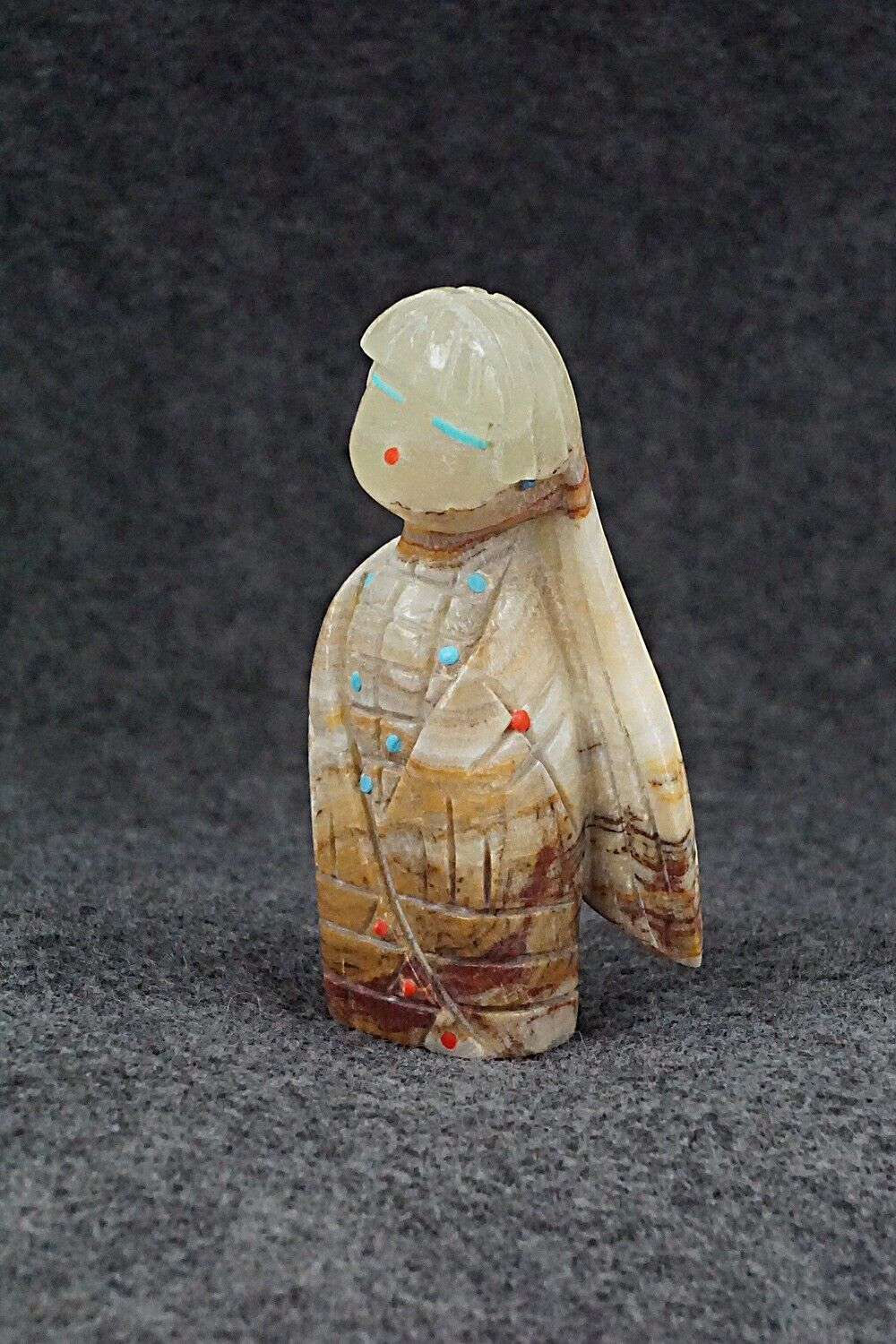 Corn Maiden Zuni Fetish Carving - Douglas Martza