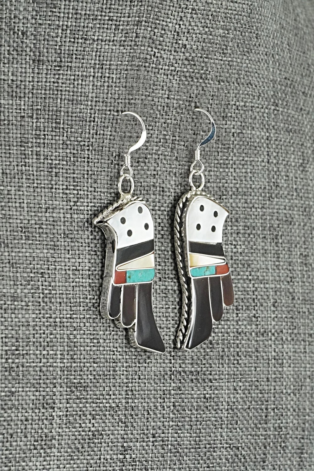 Multi-Stone & Sterling Silver Inlay Necklace Set - Corraine Shack