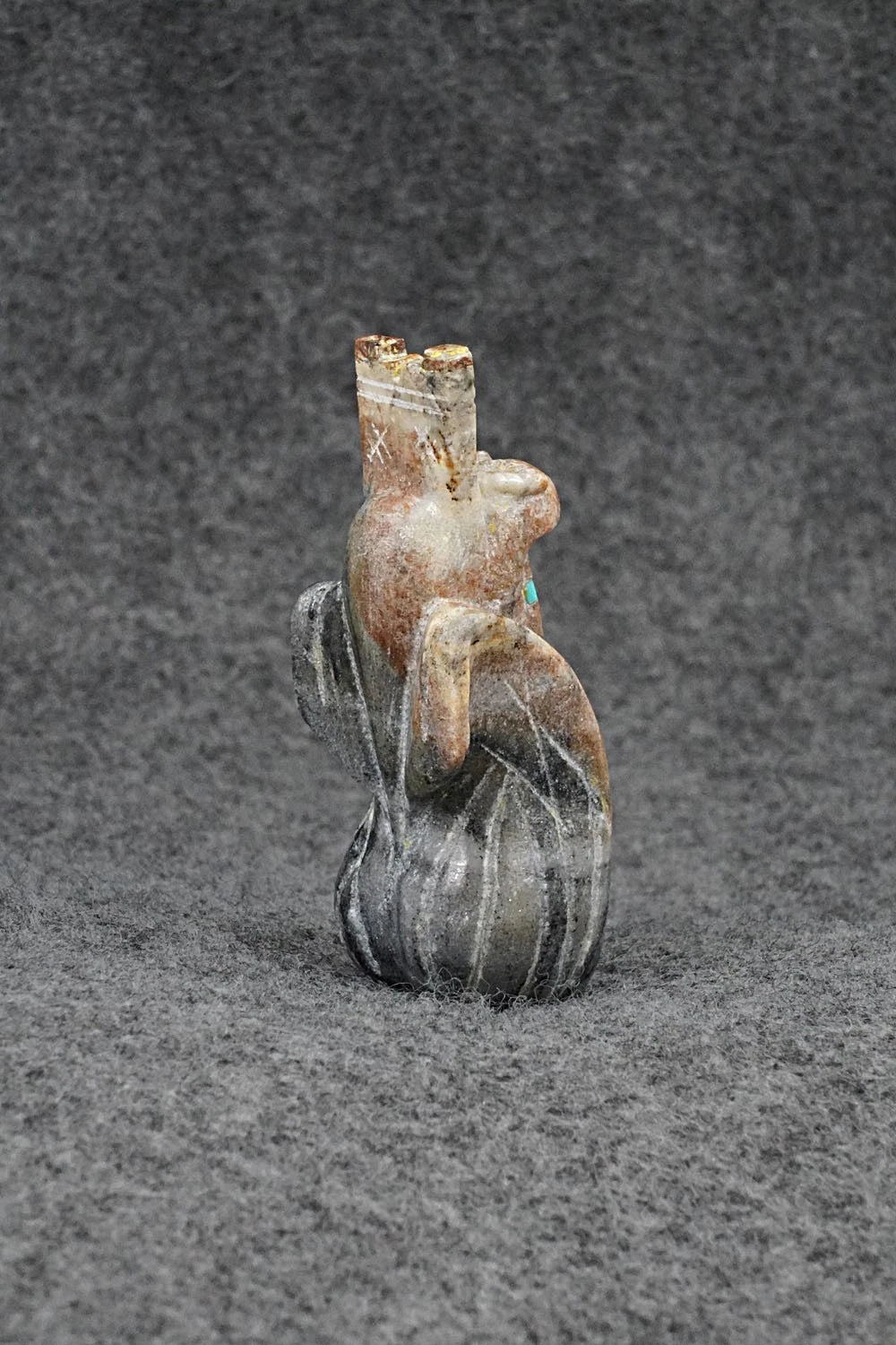 Corn Maiden Zuni Fetish Carving - Pete Natewa