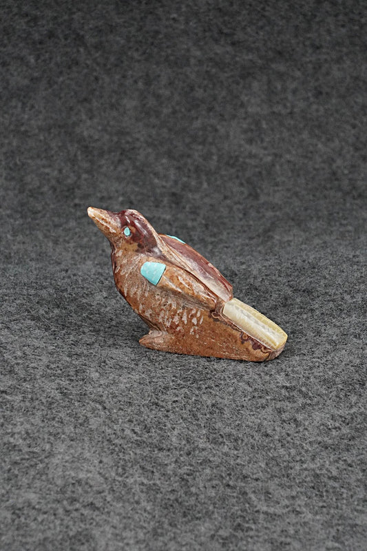 Bird Zuni Fetish Carving - Freddie Leekya