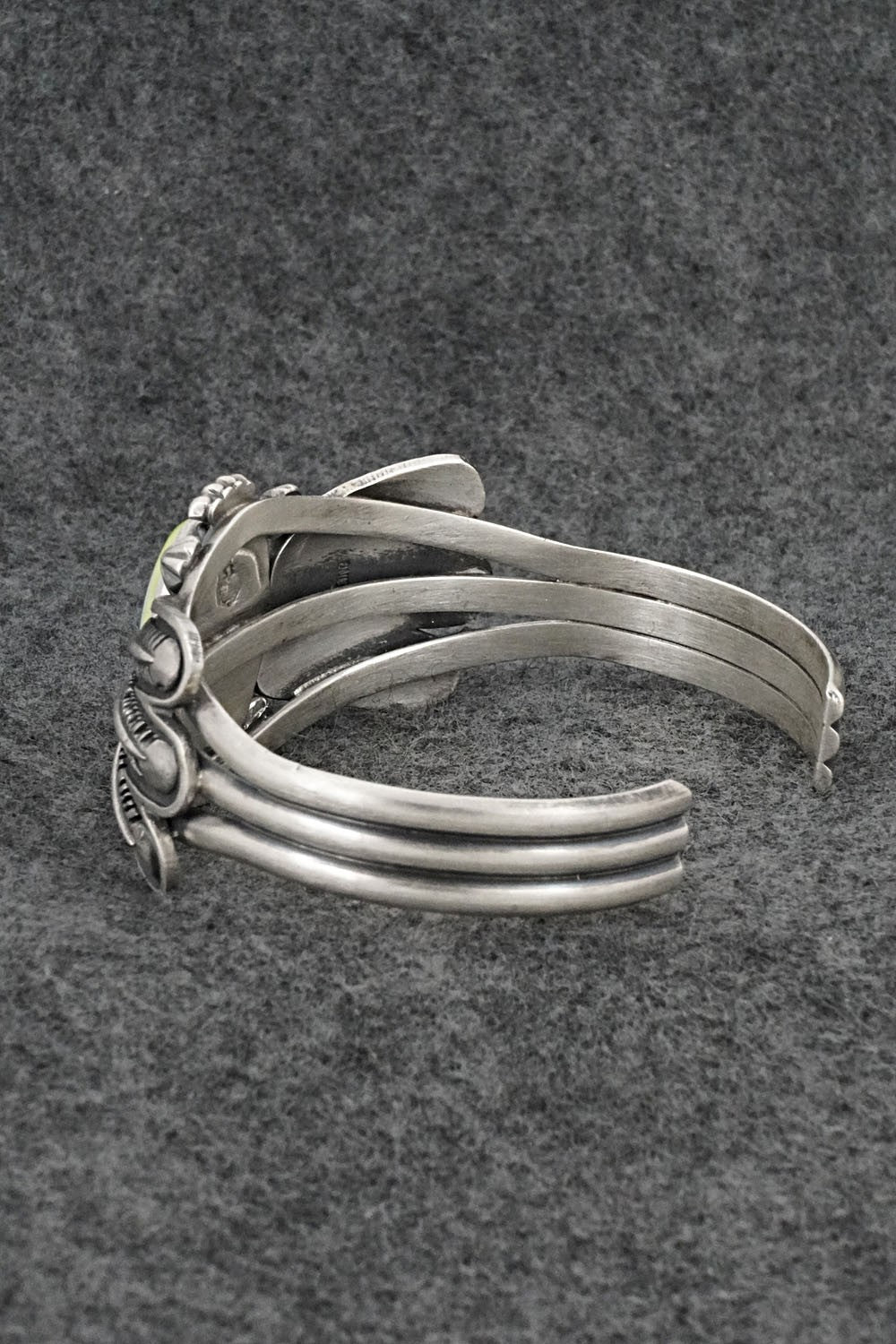 Variscite & Sterling Silver Bracelet - Daniel Benally