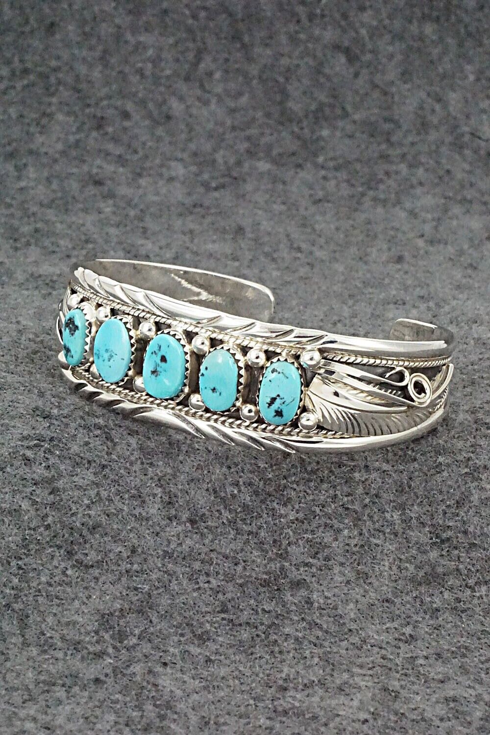 Turquoise & Sterling Silver Bracelet - Davey Morgan