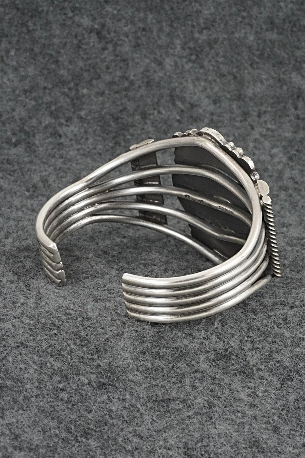 Turquoise & Sterling Silver Bracelet - Tom Lewis